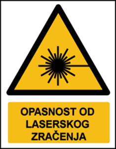 Picture of W004 - OPASNOST OD LASERSKOG ZRAČENJA (CS-OP-011)