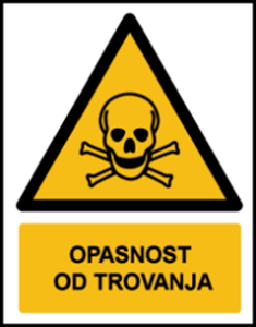Picture of W016 - OPASNOST OD TROVANJA (CS-OP-006)