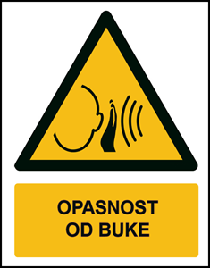 Picture of W038 - OPASNOST OD BUKE (CS-OP-031)