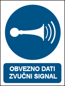 Picture of M029 - OBVEZNO DATI ZVUČNI SIGNAL (CS-OB-031)