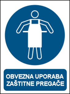 Picture of M026 - OBVEZNA UPORABA ZAŠTITNE PREGAČE (CS-OB-012)