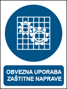 Picture of M027 - OBVEZNA UPORABA ZAŠTITNE NAPRAVE (CS-OB-015)