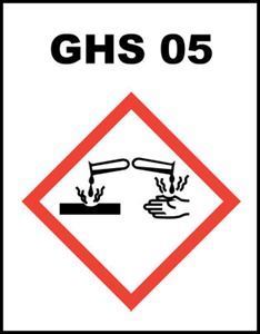 Picture of GHS-05 - Nagrizajuće
