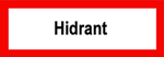 Picture of D1 - Hidrant - PVC ploča 210x74 mm 
