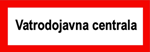Picture of D1 - Vatrodojavna centrala - PVC ploča 210x74 mm 