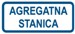 Picture of CS-INFO-061 - AGREGATNA STANICA - PVC ploča 400x200 mm