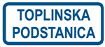 Picture of CS-INFO-082 - TOPLINSKA PODSTANICA - PVC ploča 400x200 mm