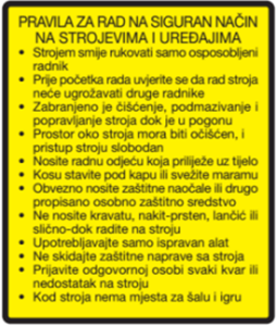 Picture of CS-USR-004 - OPĆE UPUTE ZA RAD NA SIGURAN NAČIN