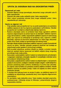 Picture of CS-USR-008 - UPUTA ZA SIGURAN RAD NA EKSCENTAR PREŠI