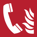 Picture of F006 - POŽARNI TELEFON - PVC ploča 150x150 mm