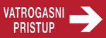 Picture of CS-INFO-SP-035 - VATROGASNI PRISTUP DESNO - naljepnica 600x250