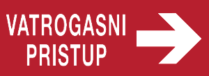 Picture of CS-INFO-SP-035 - VATROGASNI PRISTUP DESNO