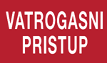 Picture of CS-INFO-SP-036 - VATROGASNI PRISTUP - PVC ploča 400x250 mm