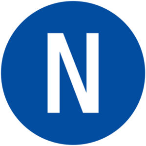Picture of N - NEUTRALNI VODIČ IZMJENIČNE STRUJE