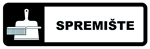 Picture of CS-INFO-105 - SPREMIŠTE - naljepnica 200x70 mm