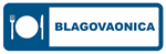 Picture of CS-INFO-108 - BLAGOVAONICA - naljepnica 200x70 mm