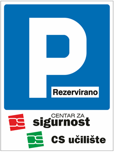 Picture of CS-PAR-001 - REZERVIRANO PARKIRALIŠTE