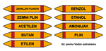 Picture of CS-CJ-04 - ZAPALJIVI PLINOVI - naljepnica 157x26 mm