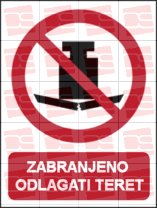 Picture of P012 - ZABRANJENO ODLAGATI TERET (CS-ZA-018)