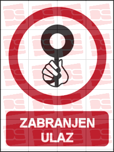 Picture of CS-ZA-017 - ZABRANJEN ULAZ