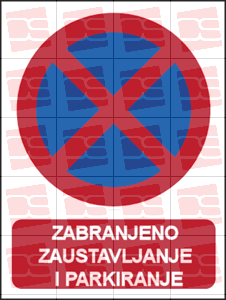 Picture of CS-ZA-039 - ZABRANJENO ZAUSTAVLJANJE I PARKIRANJE