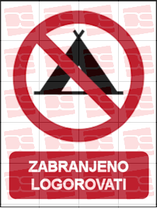 Picture of CS-ZA-203 - ZABRANJENO LOGOROVATI